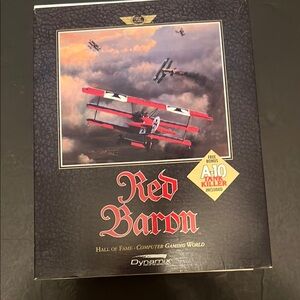 Red Baron PC Game by Dynamix